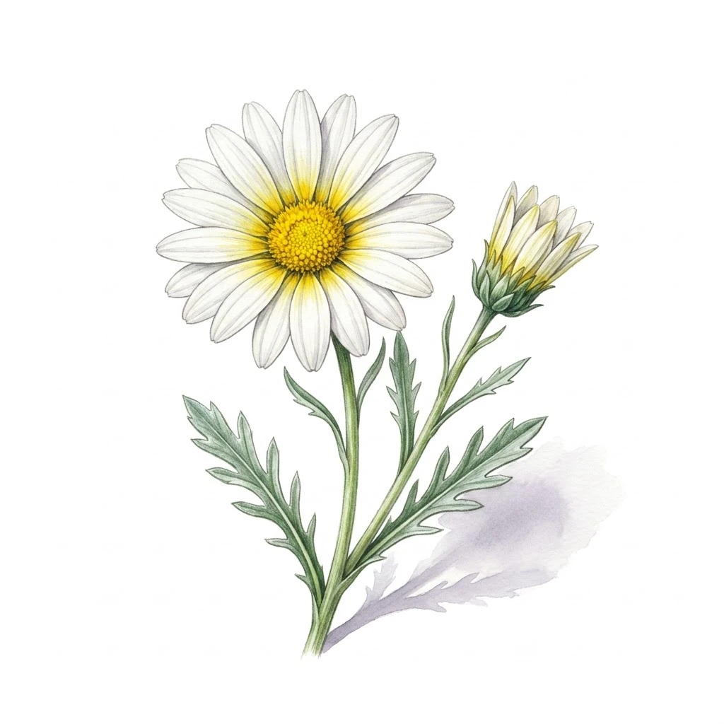 African Daisy Arctotis White