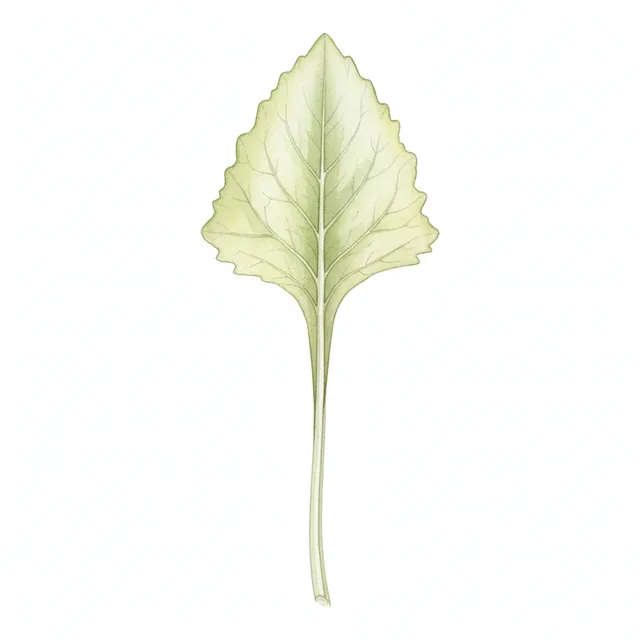 Arroch Blonde, illustration botanique