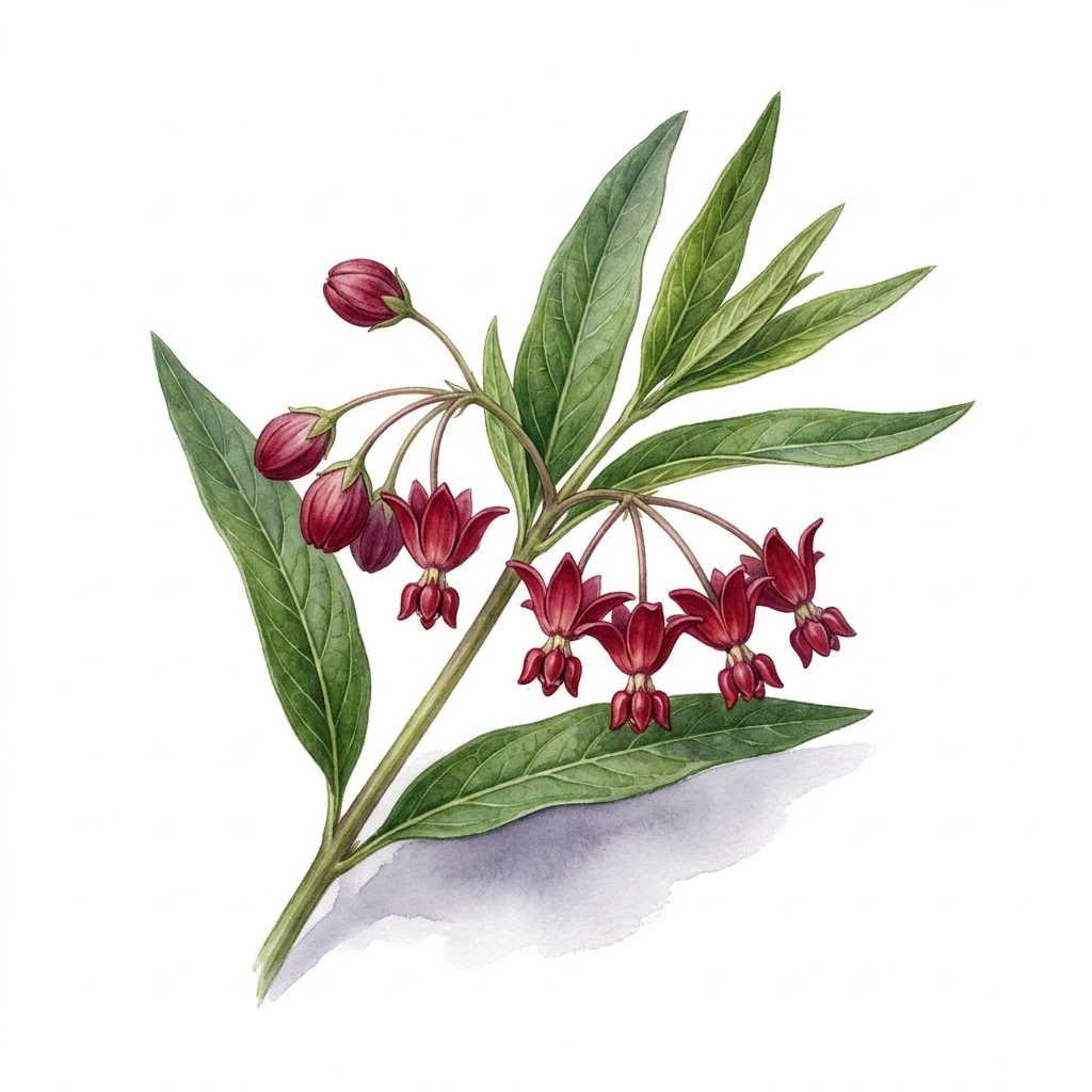 Graines de Asclepias Red milkweed