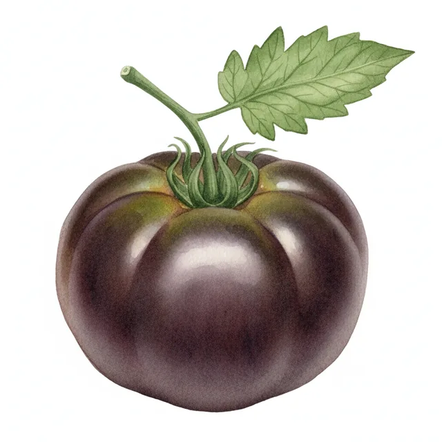 Black From Tula, illustration botanique