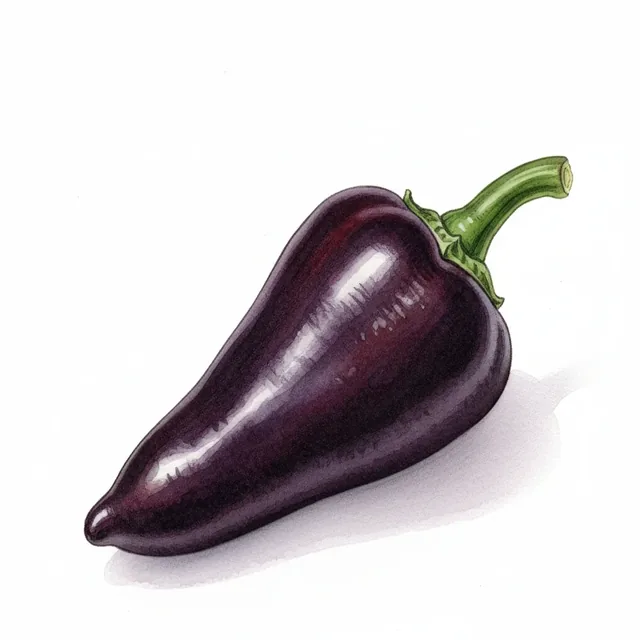 Black Hungarian, illustration botanique