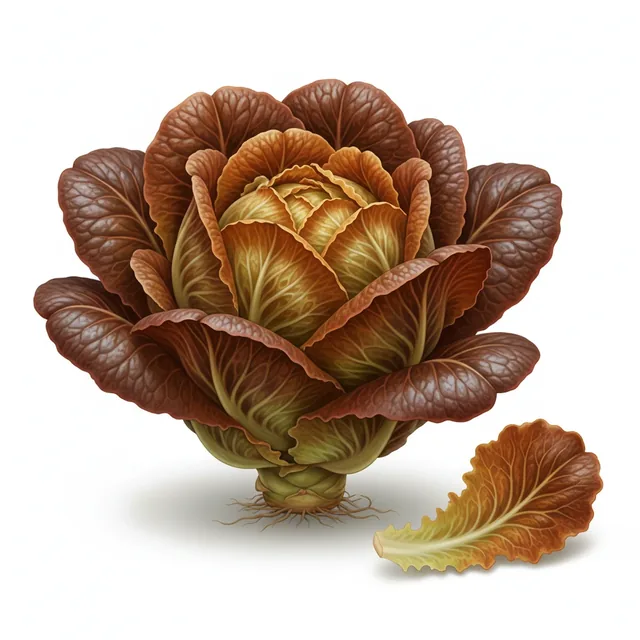 Brown Goldring, illustration botanique