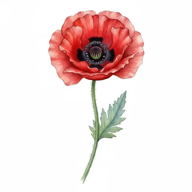 Cherry Glow, illustration botanique