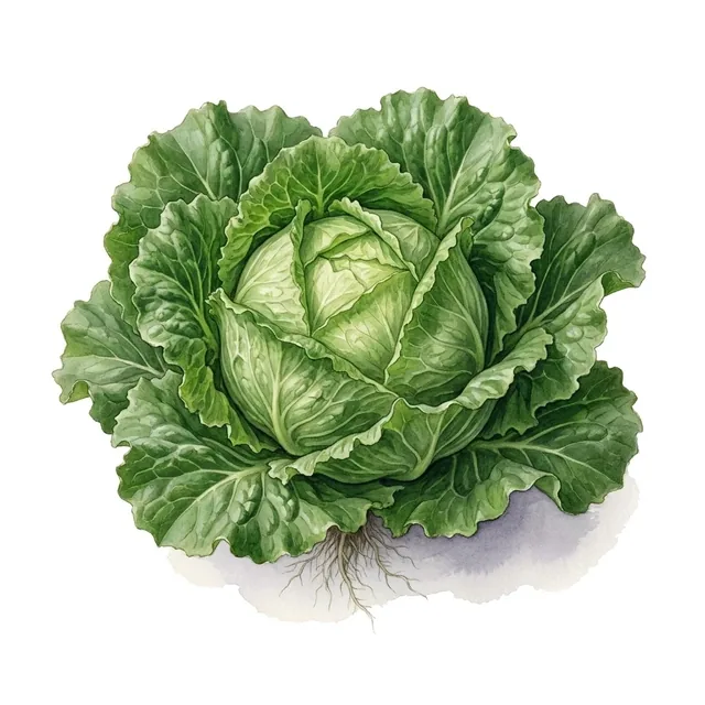 Chicon Pomme En Terre, illustration botanique