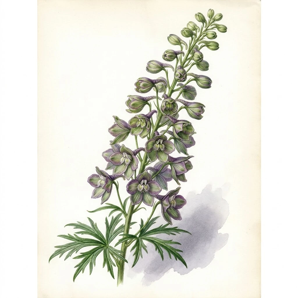 Graines de Delphinium Fancy smokey eyes