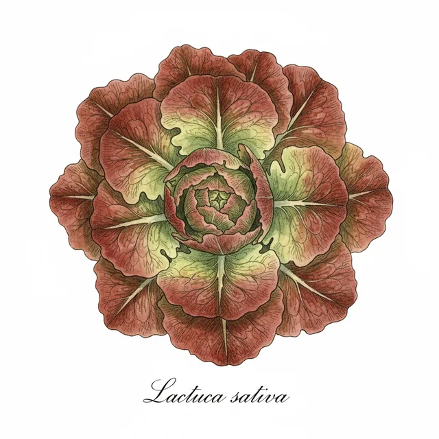 Feuille de Chêne Rouge, illustration botanique