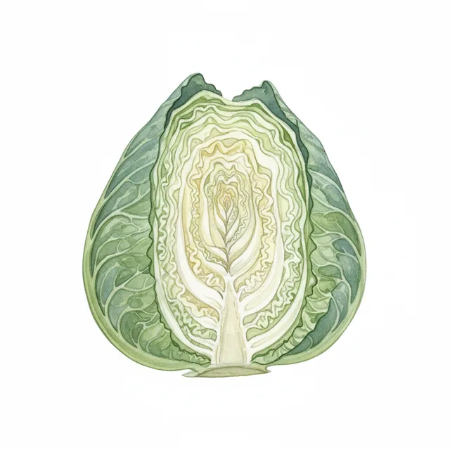 Filderkraut, illustration botanique