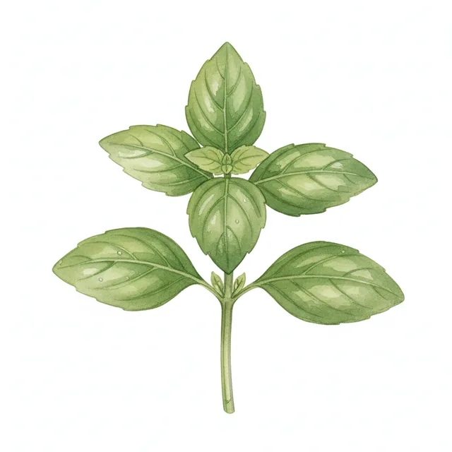 Genovese, illustration botanique