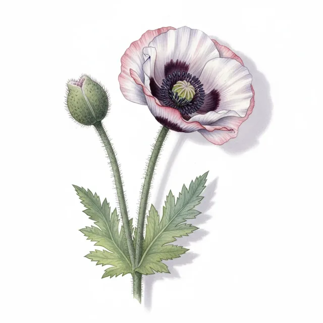 Hungarian Bread, illustration botanique