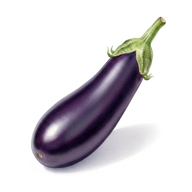 Kurume Long Purple, illustration botanique