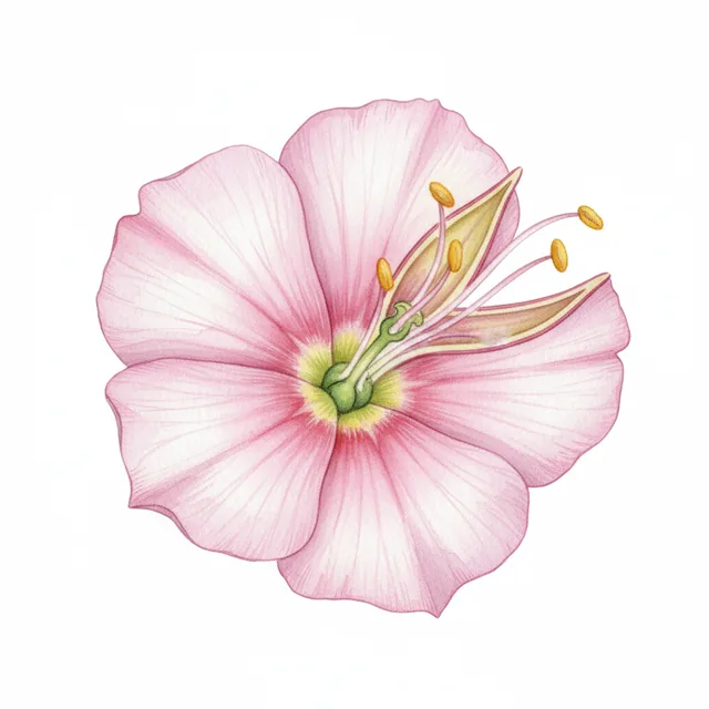 Mélange Fleuri - Gazon Japonais nt, illustration botanique