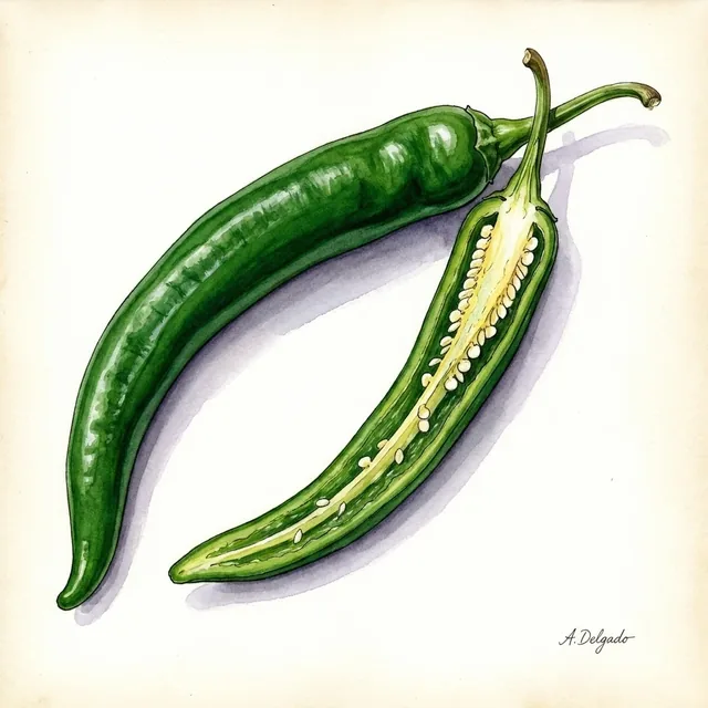 Pico de Gallo, illustration botanique
