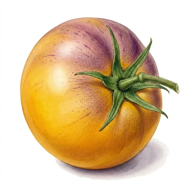 Purple Perfect, illustration botanique