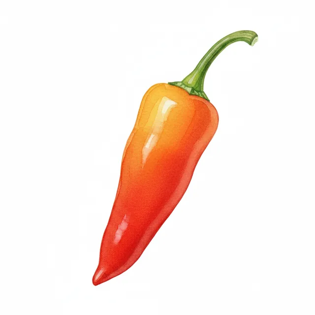 Romanian Hot, illustration botanique