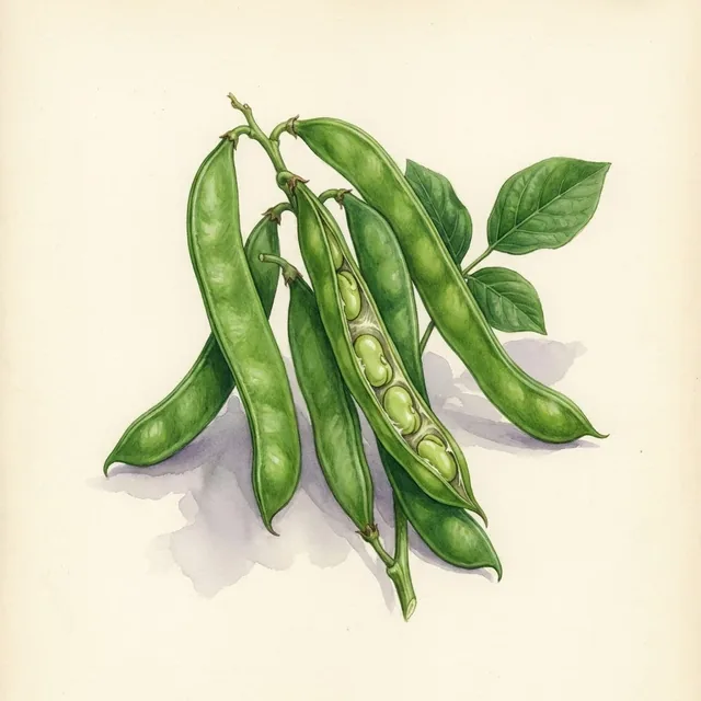 Sabre, illustration botanique