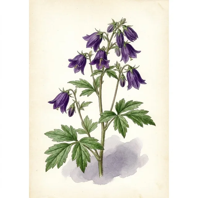 Stylophorum sutchuenense, illustration botanique