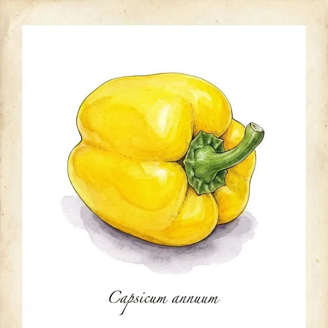 Sunrise Orange, illustration botanique