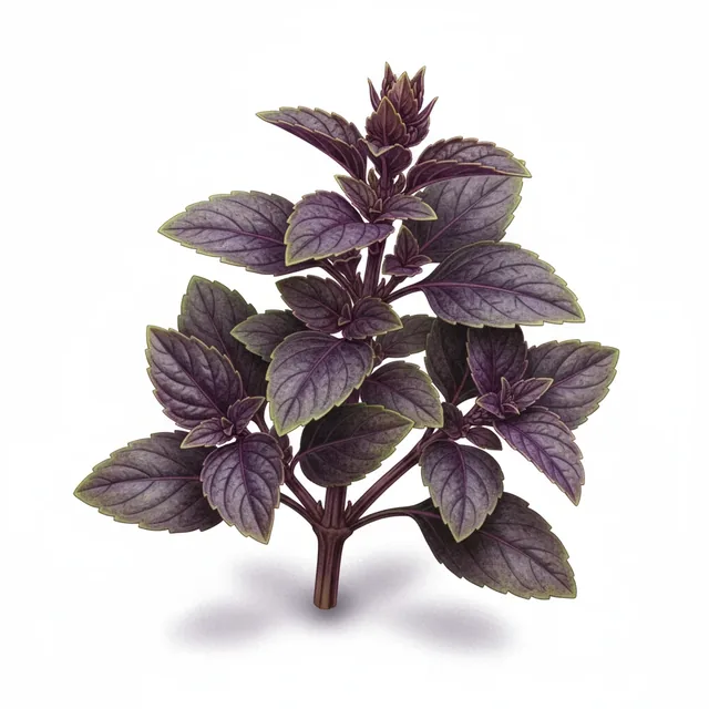 Thai Small Leaf, illustration botanique
