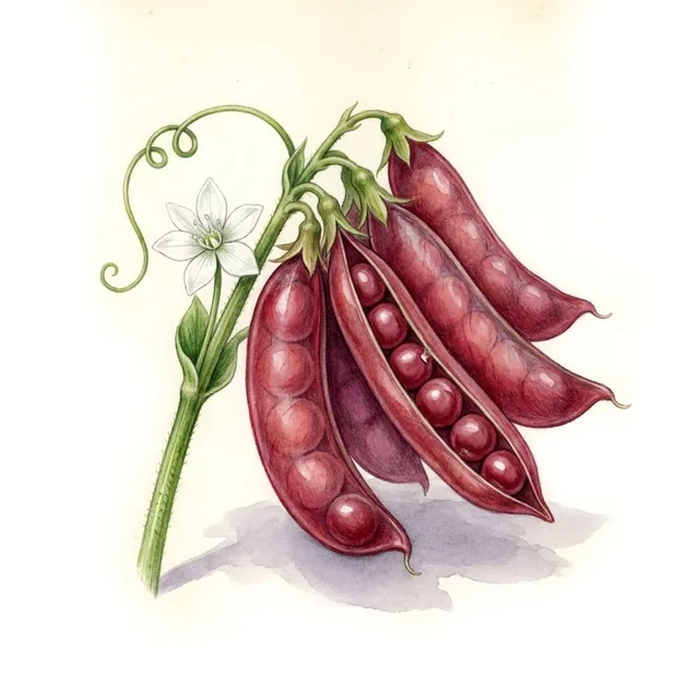 Tropea Red, illustration botanique